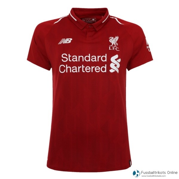 Liverpool Trikot Heim Damen 2018-19 Rote Fussballtrikots Günstig